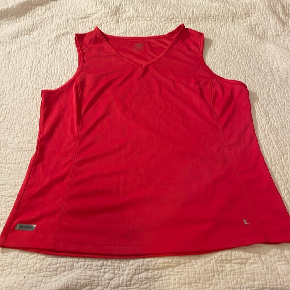 Red sports shirt